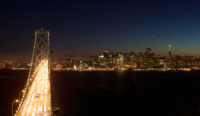 Golden Gate y Skyline de San Francisco © San Francisco Travel