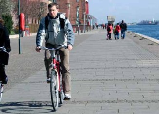 Copenhague es una ciudad ideal para ir en bicicleta