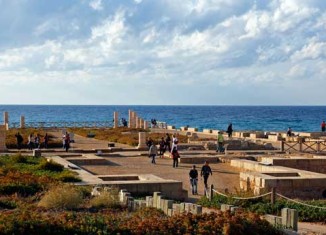 Cesarea Marítima, uno de los mayores yacimientos arqueológicos de la costa de Israel