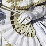 Detalle de un disfraz del Carnaval de Venecia