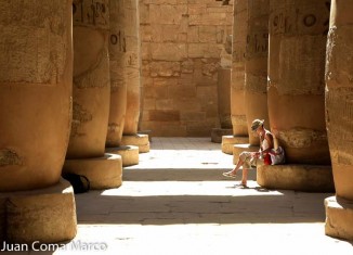 Sala hipóstila del templo de Karnak