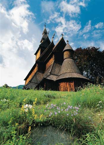 Iglesia de madera Hopperstad, cerca de Vik CH - visitnorway.com