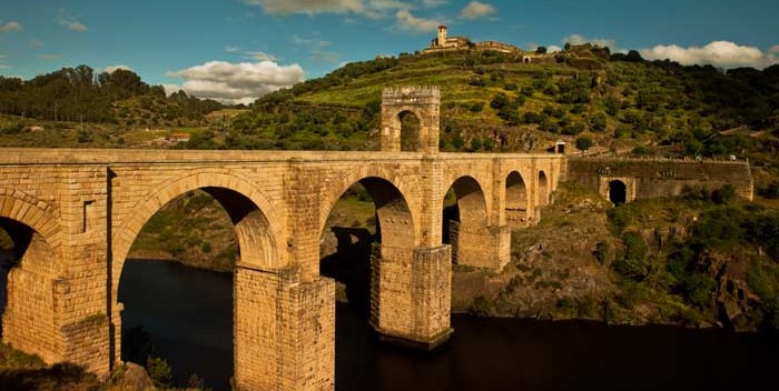 Puente de Alcántara, en Extremadura
