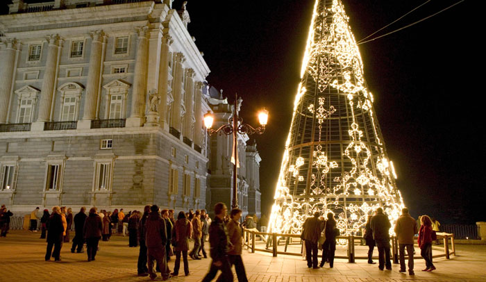 Palacio Real en Navidad © Madrid Destino