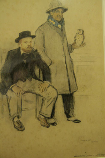 Picasso y su amigo y protector, el pintor Sebastià Junyent