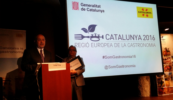 Catalunya, Región Europea de la Gastronomía 2016 