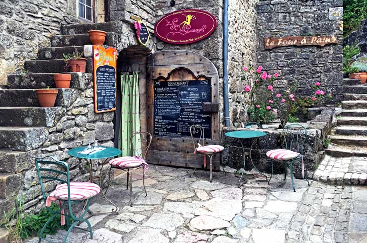 Bar típico de La Couvertoirade
