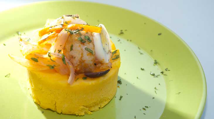 La Causa es una de los platos más típicos de la gastronomía peruana ® Flor Ruíz