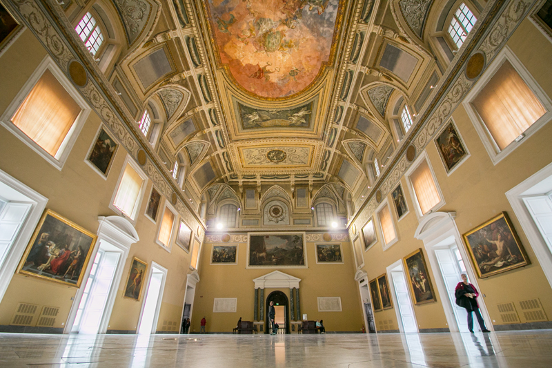 Salón de la Meridiana del Museo Arqueológico Nacional de Nápoles Museo Arqueológico Nacional de Nápoles © Javier Zori del Amo