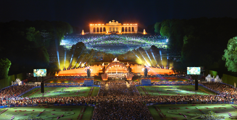 Concierto de una Noche de Verano de la Orquesta Filarmónica de Viena © Richard Schuster