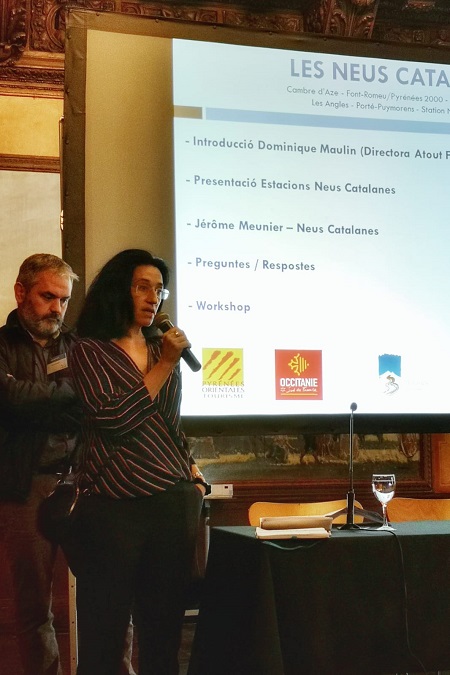 Dominique Maulin, directora de Atout France España en Madrid, destacó la importancia del turismo de bienestar y familiar para las estaciones del sur de Francia