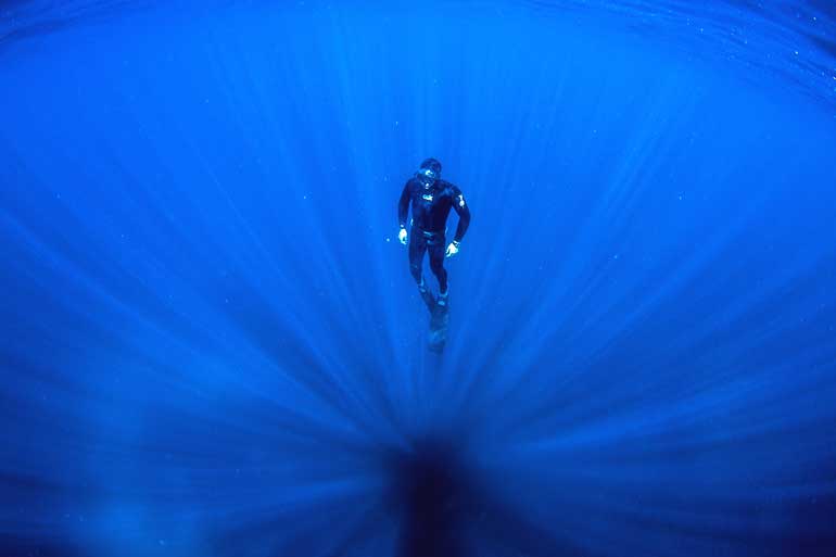 La riqueza submarina de las aguas de Santa Eulària des Riu hacen de estas un paraíso para los submarinistas
