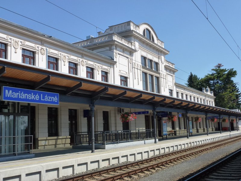 Estación de tren de Mariánské Láznĕ