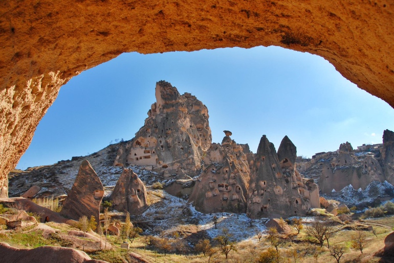 La Capadocia, en Anatolia Central, es una de las zonas más turísticas de Turquía