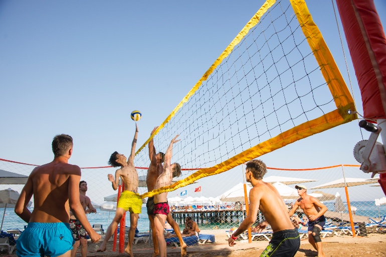 El voleibol es un deporte muy habitual en Vila-seca, la Pineda Platja