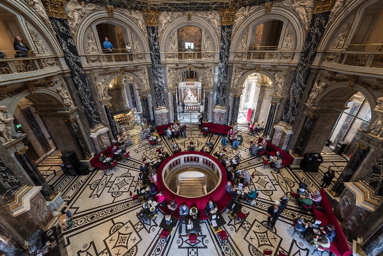 El Museo de Historia del Arte de Viena acoge eventos y cenas de gala