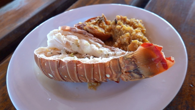 La langosta es habitual en los menús de los turistas que visitan Cuba