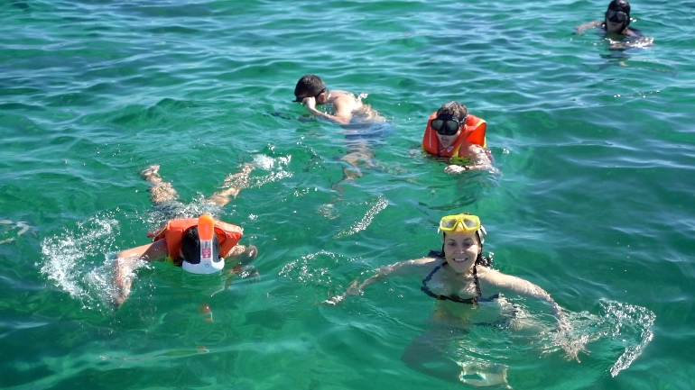 Snorkeling de camino de a Cayo Blanco