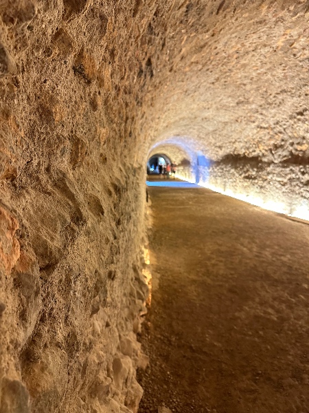 Túnel del circo romano © Juan Coma