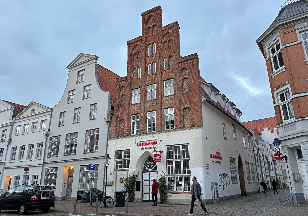 Típicas construcciones de Lübeck.