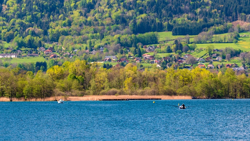 El lago de Annecy es uno de los más limpios de Europa © Gilles Piel