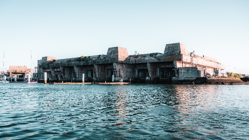 Base de submarinos alemanes en Lorient ©LEZBROZ-LBST