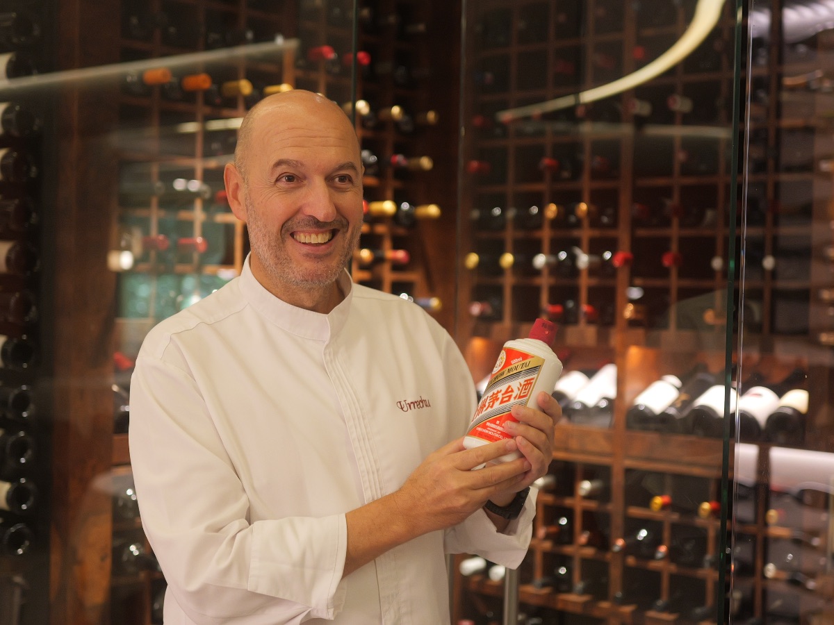 El menú que elaboró Iñigo Urrechu para la ocasión fusionó los sabores mediterráneos con Moutai Prince