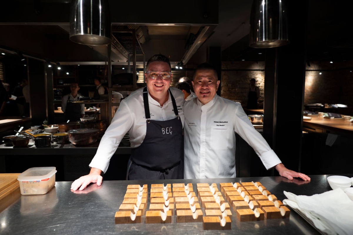 Rodrigo Martínez (Beç, Escaldes-Engordany, Andorra) y Hideki Matsuhisa (Koy Shunka *, Barcelona)