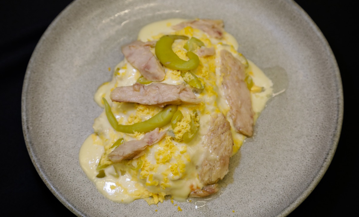 Ensaladilla ganadora del bar Elkano Txiki, de Getaria