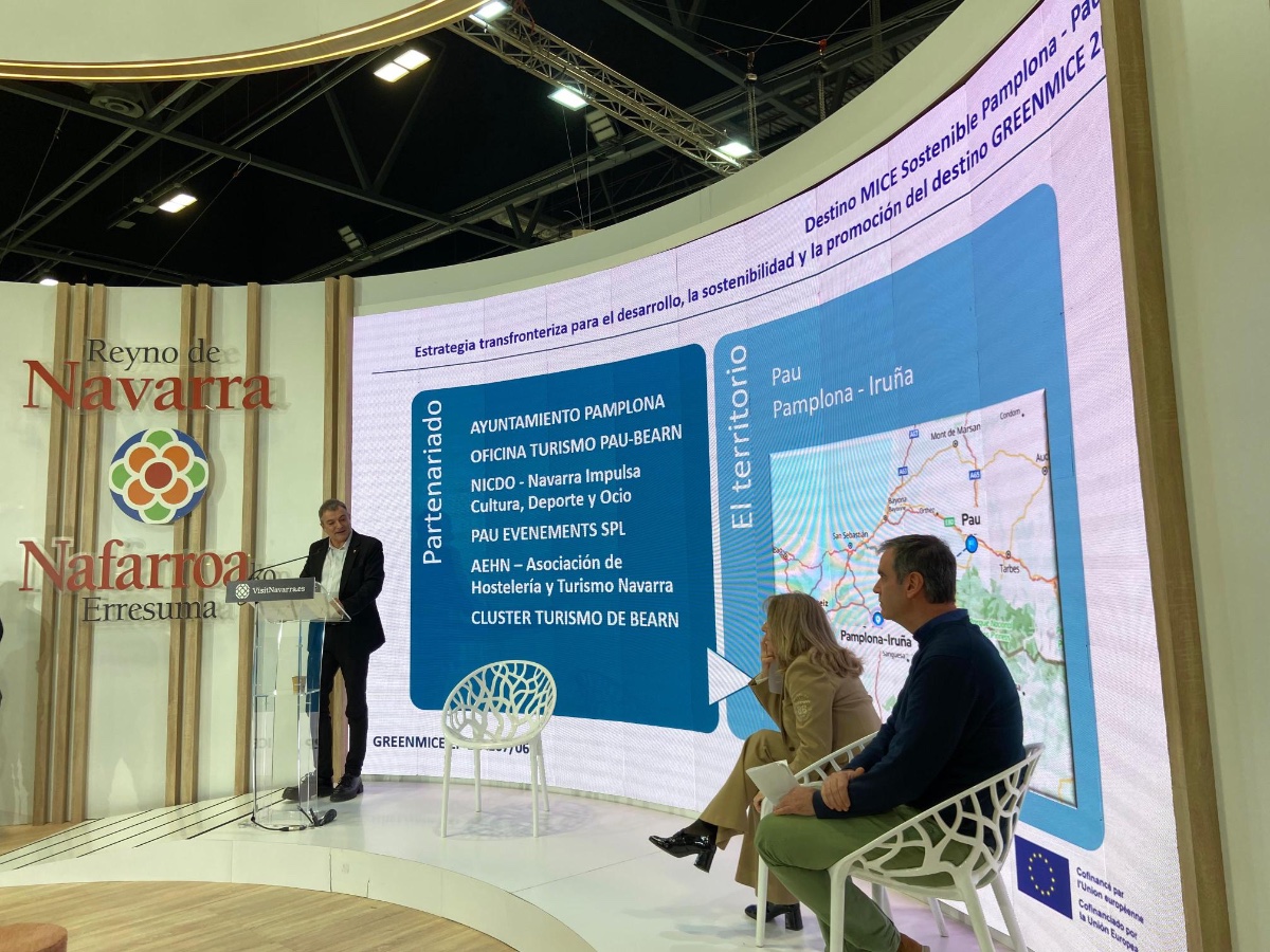 Presentación de Pamplona en Fitur 2026 Presentación de Pamplona en Fitur 2026