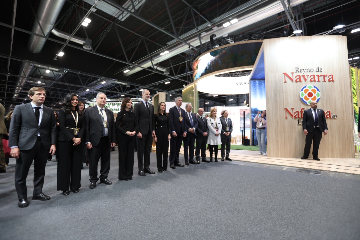 El stand de Navarra recibió la visita de Sus Majestades los Reyes de España y diversas autoridades El stand de Navarra recibió la visita de Sus Majestades los Reyes de España y diversas autoridades