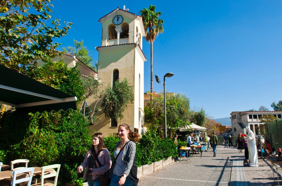 Plaza Monastiraki. Foto AthensOGNTO/Y.Skoulas Plaza Monastiraki. Foto AthensOGNTO/Y.Skoulas