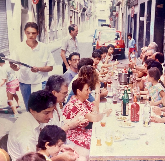 Casa Pagès en los años 80. Casa Pagès en los años 80.