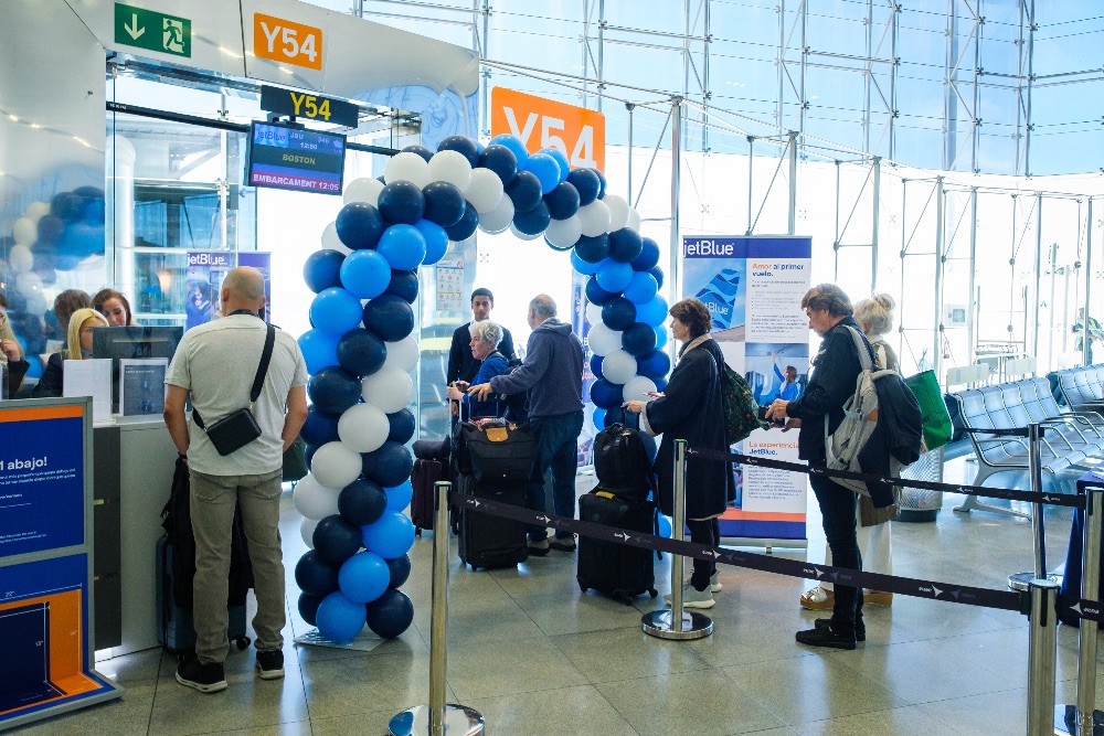 Vuelo inaugural Barcelona-Boston con JetBlue Vuelo inaugural Barcelona-Boston con JetBlue