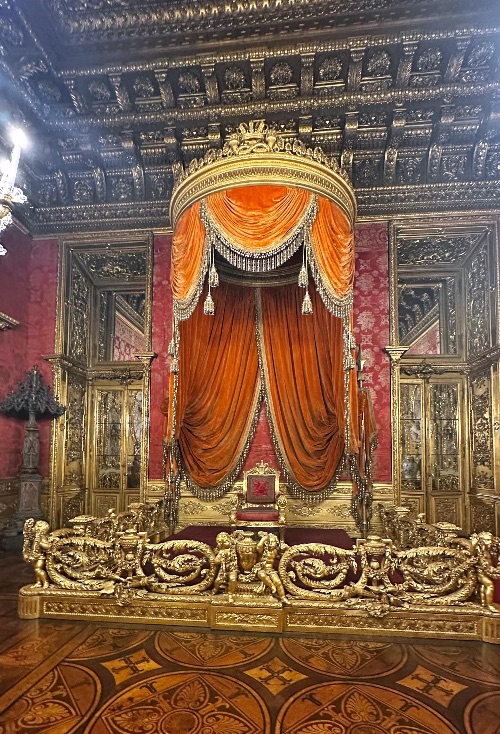Sala del trono del Palacio Real de Turín Sala del trono del Palacio Real de Turín