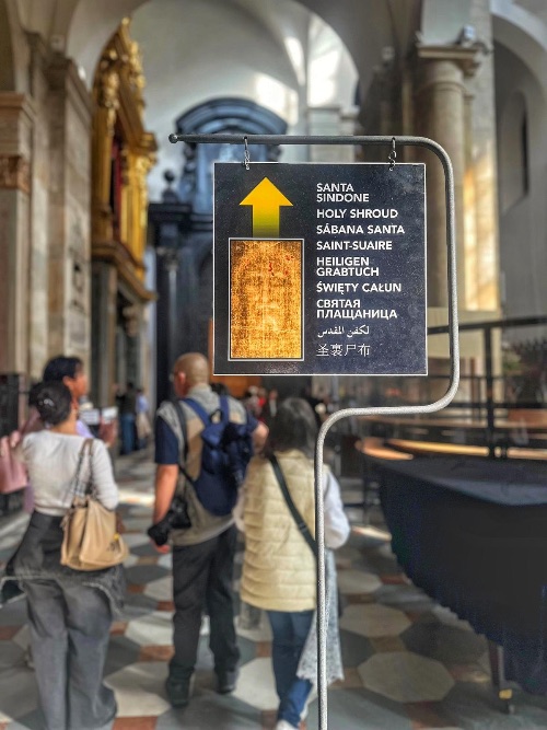 La catedral de Turín alberga la Sábana Santa, una de las reliquias más veneradas de la cristiandad La catedral de Turín alberga la Sábana Santa, una de las reliquias más veneradas de la cristiandad