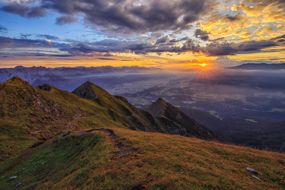Amanecer en el Nockspitze © Innsbruck Tourismus Markus Mair Amanecer en el Nockspitze © Innsbruck Tourismus Markus Mair