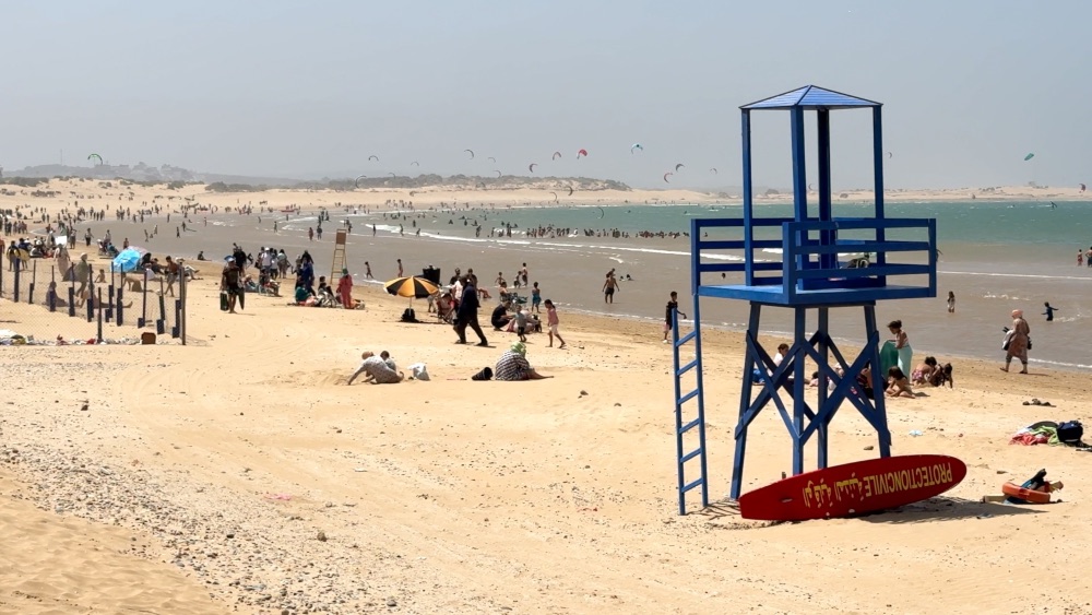 Playa de Essaouira. Foto Juan Coma Playa de Essaouira. Foto Juan Coma