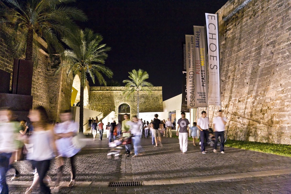 Es Baluard Museu acoge eventos singulares como la Nit de L'Art. Foto: Ana Marija.