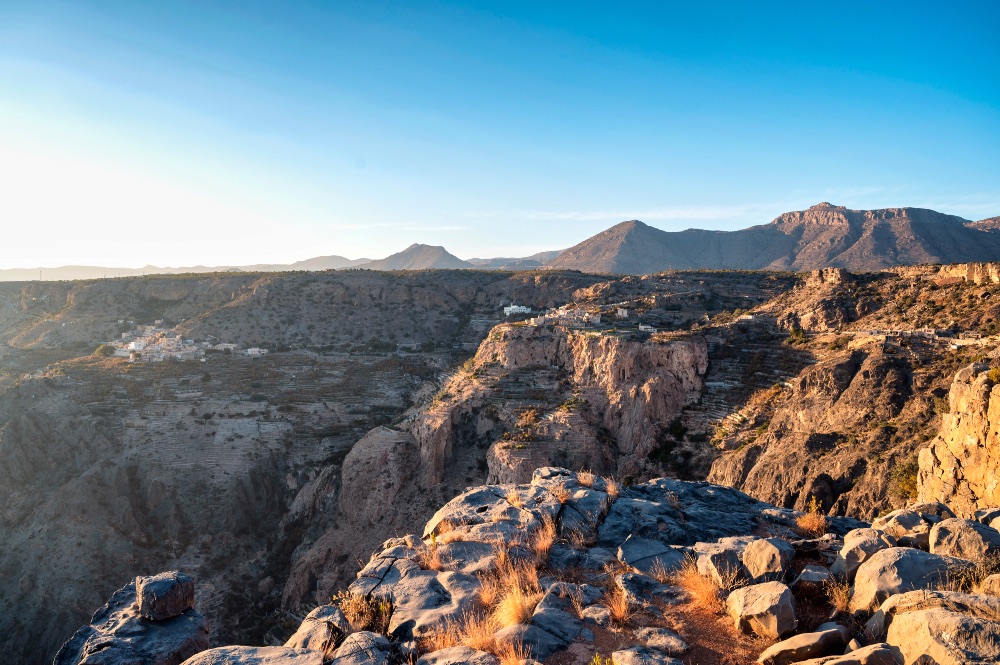 Las montañas de Omán también forman parte de sus atractivos turísticos Las montañas de Omán también forman parte de sus atractivos turísticos