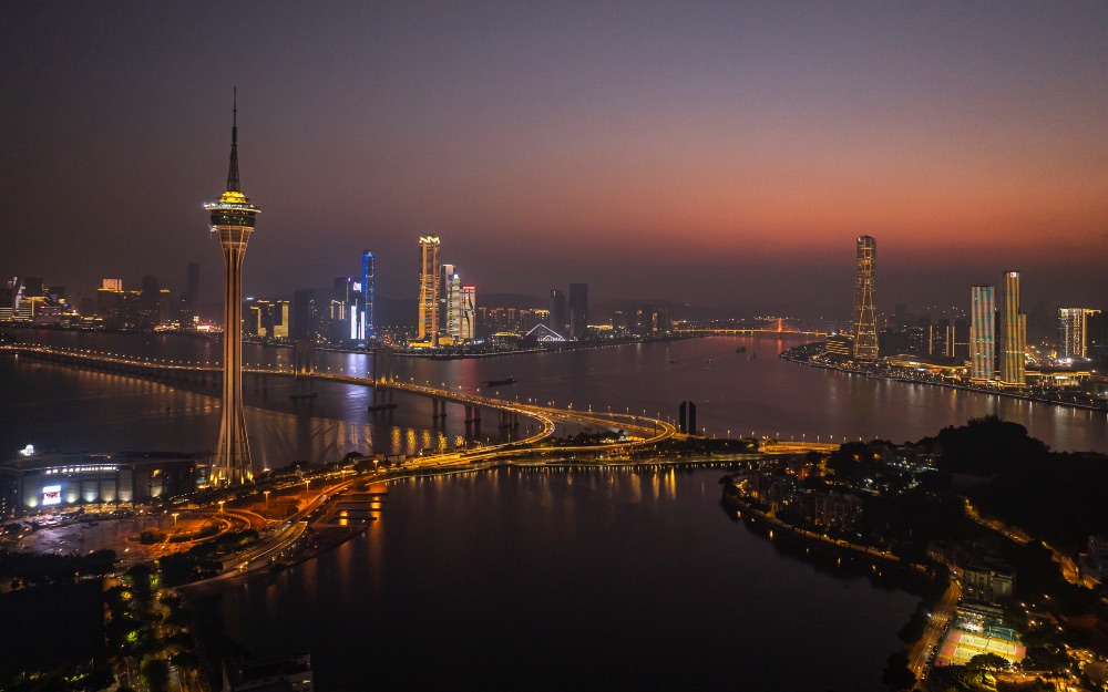 Macao al atardecer Macao al atardecer