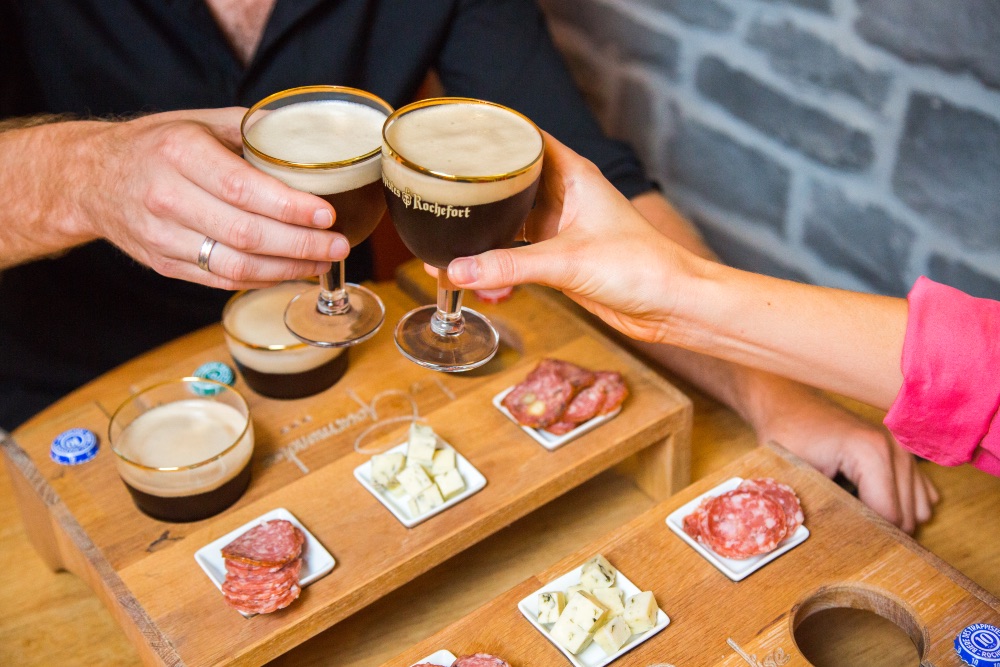 Cerveza trapense de Rochefort, una de las especialidades de Valonia. © Denis Erroyaux.