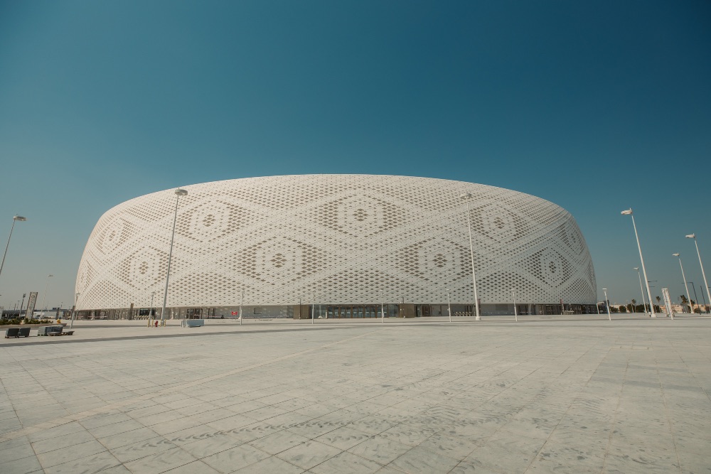 Estadio Al Thumama, del arquitecto catarí Ibrahim M. Jaidah. Estadio Al Thumama, del arquitecto catarí Ibrahim M. Jaidah.
