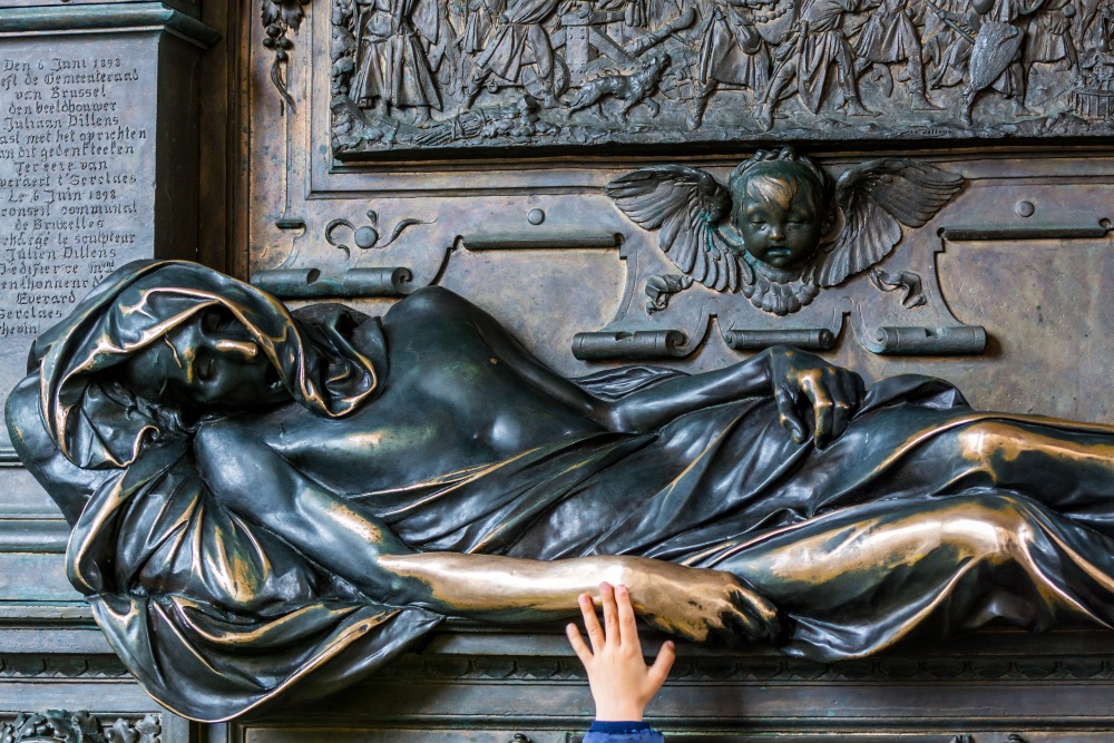 Monumento a Everard t’Serclaes. Monumento a Everard t’Serclaes.