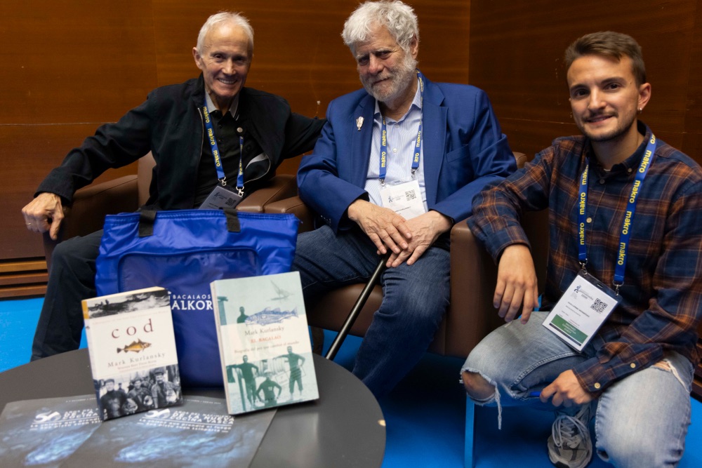 El historiador y escritor Mark Kurlansky, un erudito del bacalao, también estuvo presente en Gastronomika 2026 El historiador y escritor Mark Kurlansky, un erudito del bacalao, también estuvo presente en Gastronomika 2026