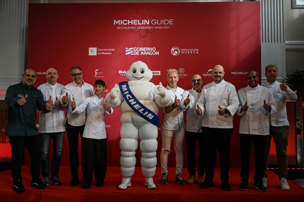 La Gala de la Guía Michelin España y Andorra 2027 se celebrará el 1 de diciembre de 2026 en Huesca La Gala de la Guía Michelin España y Andorra 2027 se celebrará el 1 de diciembre de 2026 en Huesca