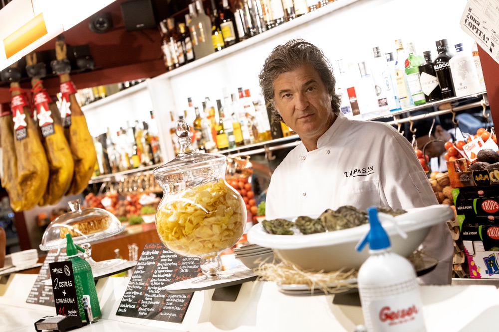Carles Abellán, alma máter de Tapas 24. Carles Abellán, alma máter de Tapas 24.