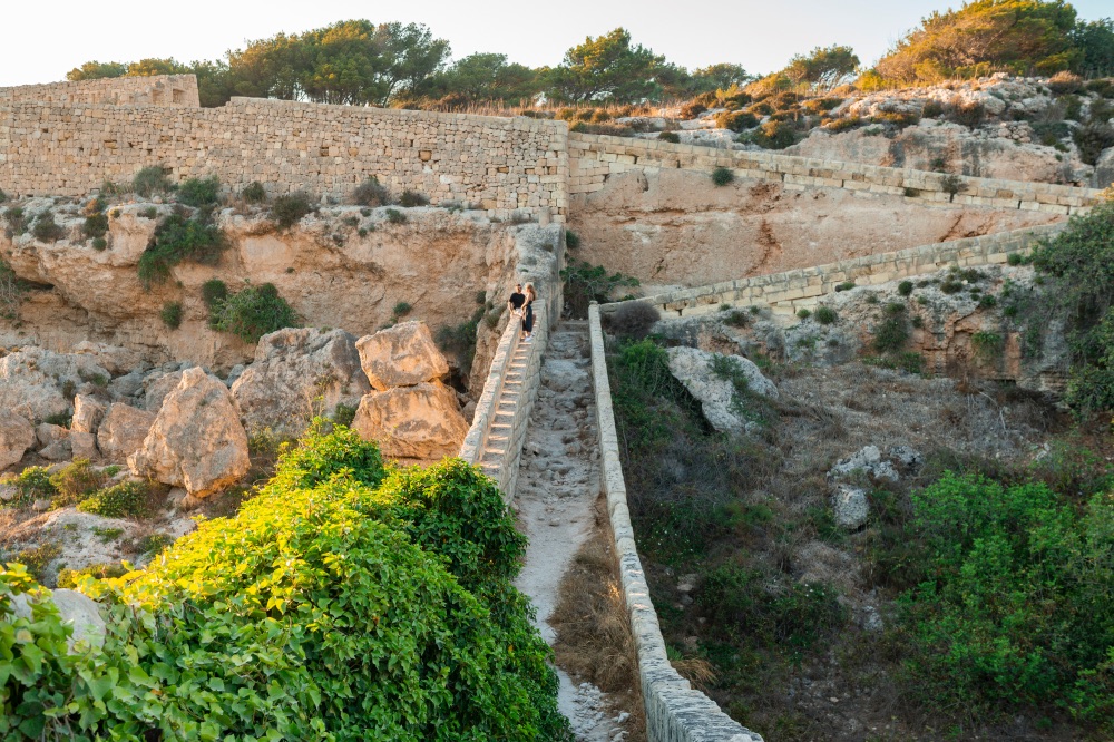 También se conocen con el nombre de Gran Muralla de Malta. También se conocen con el nombre de Gran Muralla de Malta.